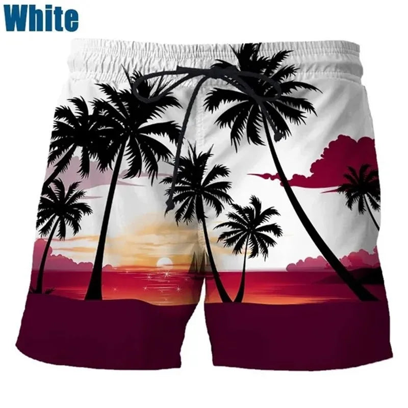 Hawaiianische Kokosnuss-Badeshorts