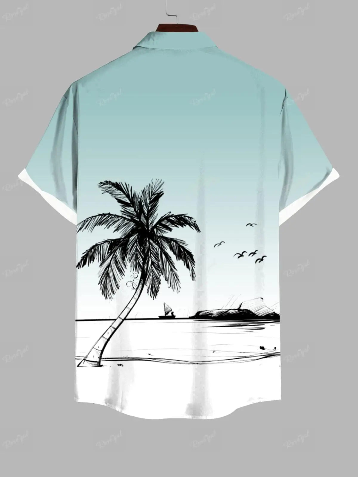 "Hawaii Beach" Blau