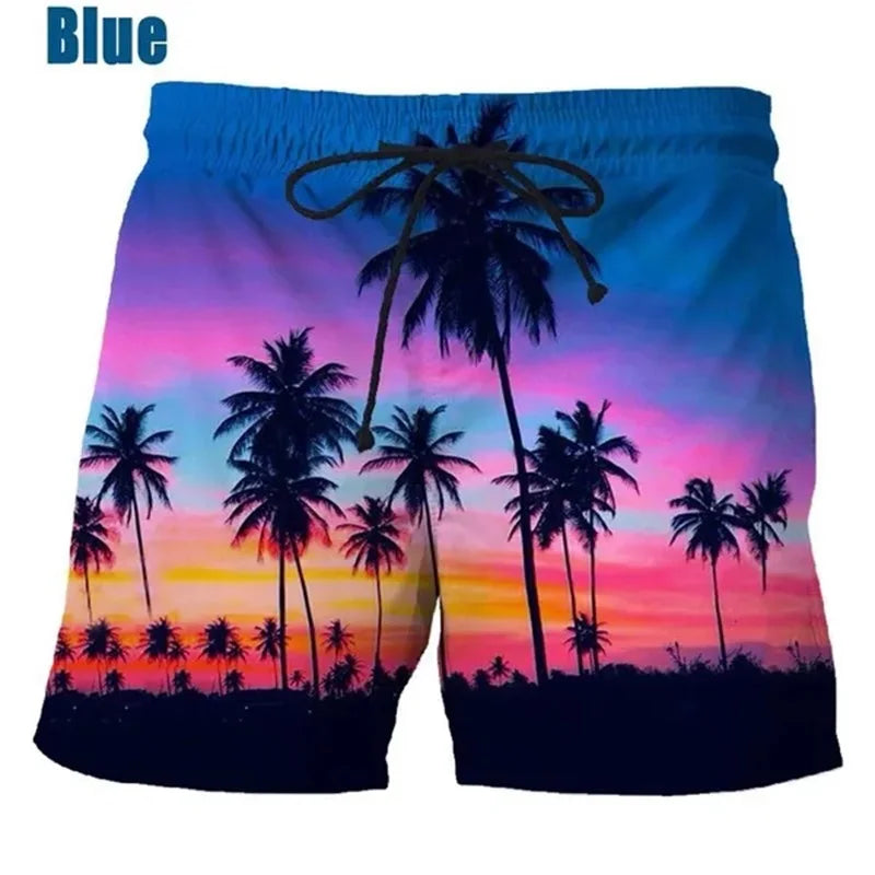 Hawaiianische Kokosnuss-Badeshorts