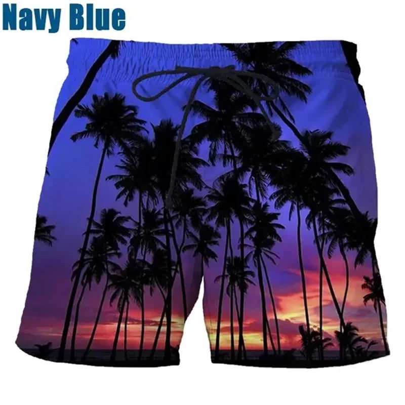 Hawaiianische Kokosnuss-Badeshorts