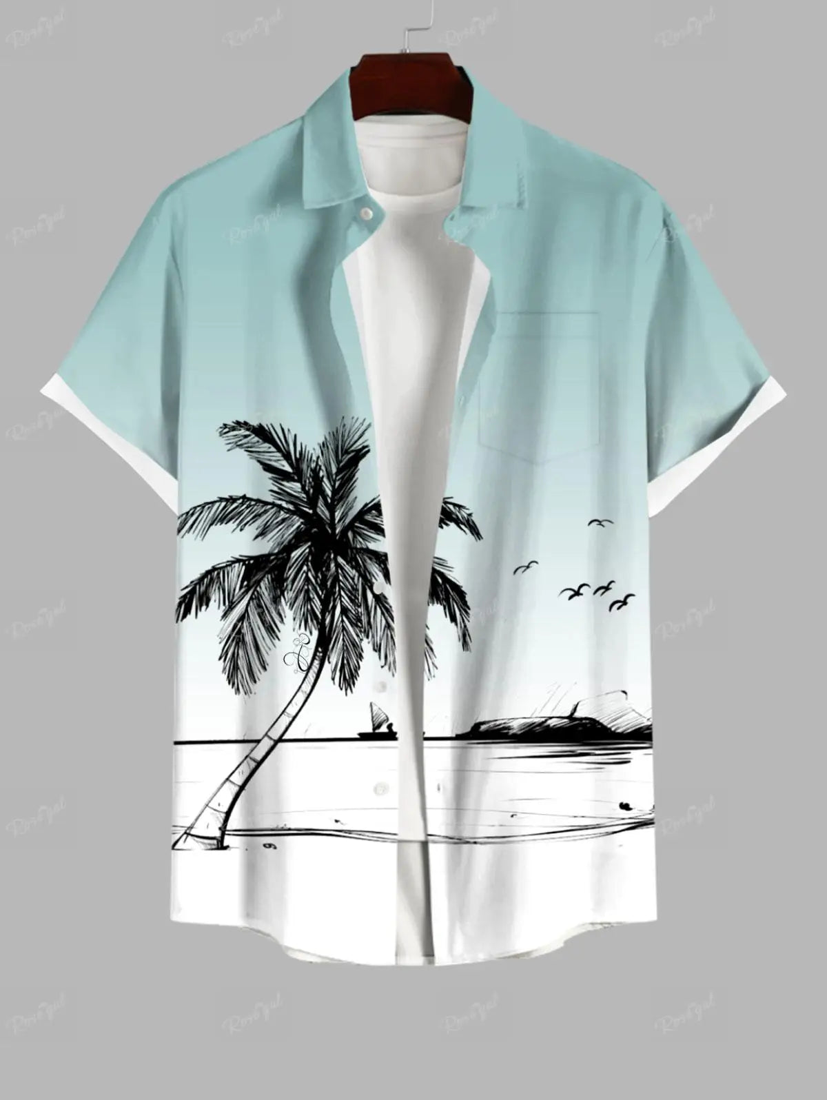 "Hawaii Beach" Bleu