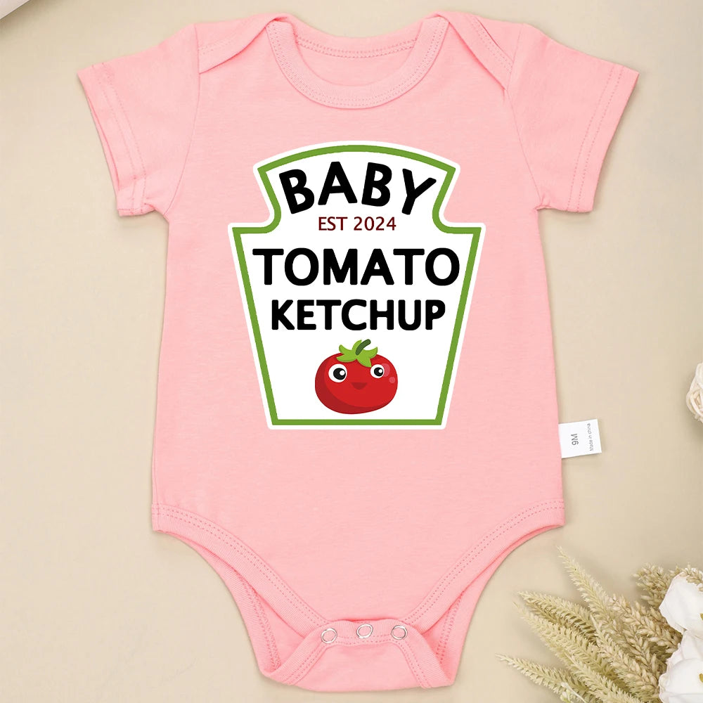 Barboteuse "Baby Tomato Ketchup"