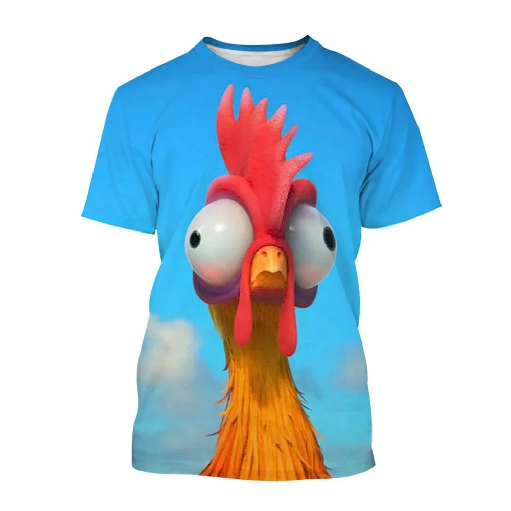 T-Shirts oversized "Funny Chicken"  (Vaiana)