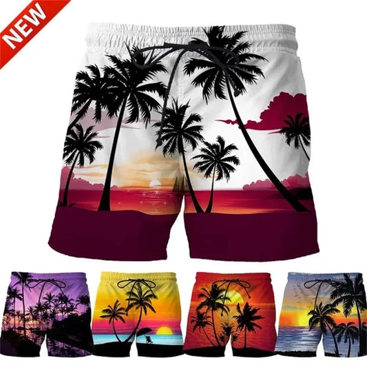 Hawaiianische Kokosnuss-Badeshorts